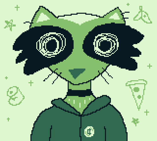 Photo of racoon video game character